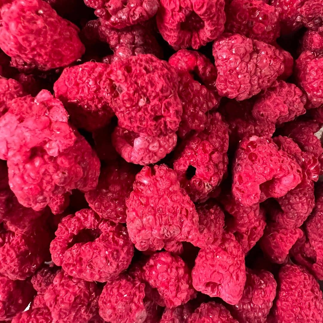 Lamponi liofilizzati: confezioni da 20g e 40g: 250 ml/20 g