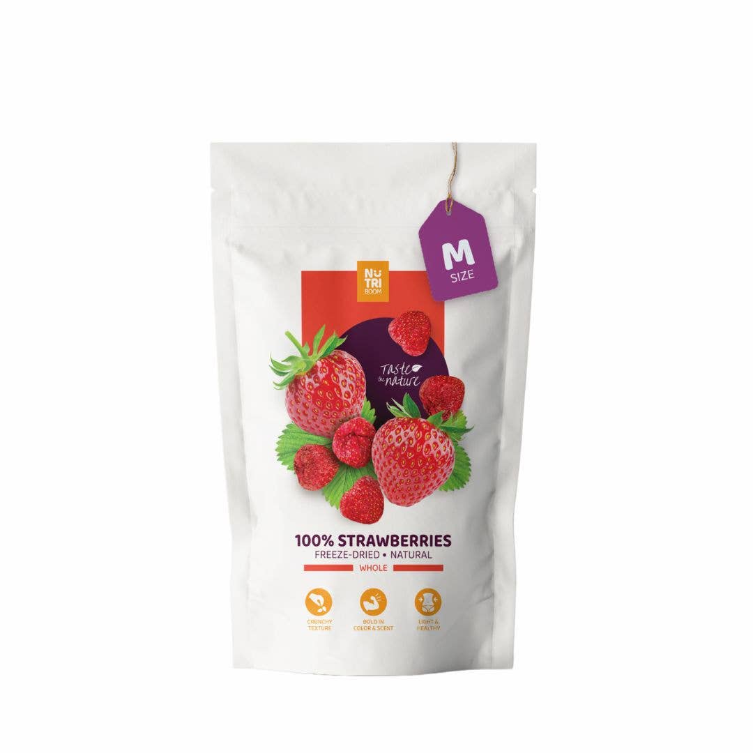 Fragole liofilizzate: confezioni da 17 g e 35 g: 250 ml/17 g