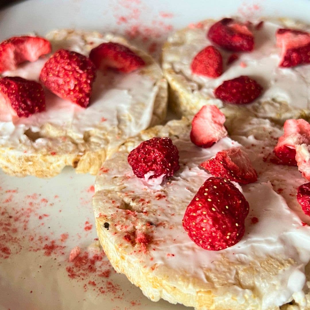 Fragole liofilizzate: confezioni da 17 g e 35 g: 250 ml/17 g