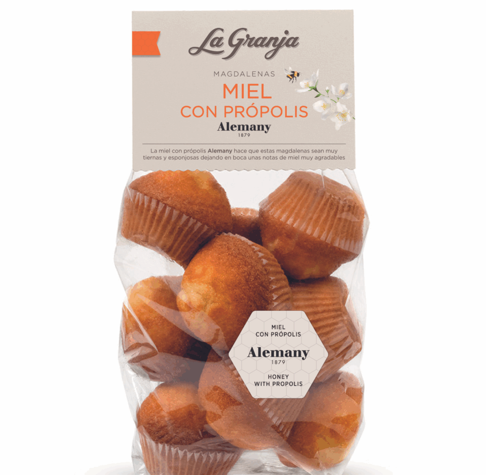 Madeleine al miele con propoli di Mels Alemany 1879