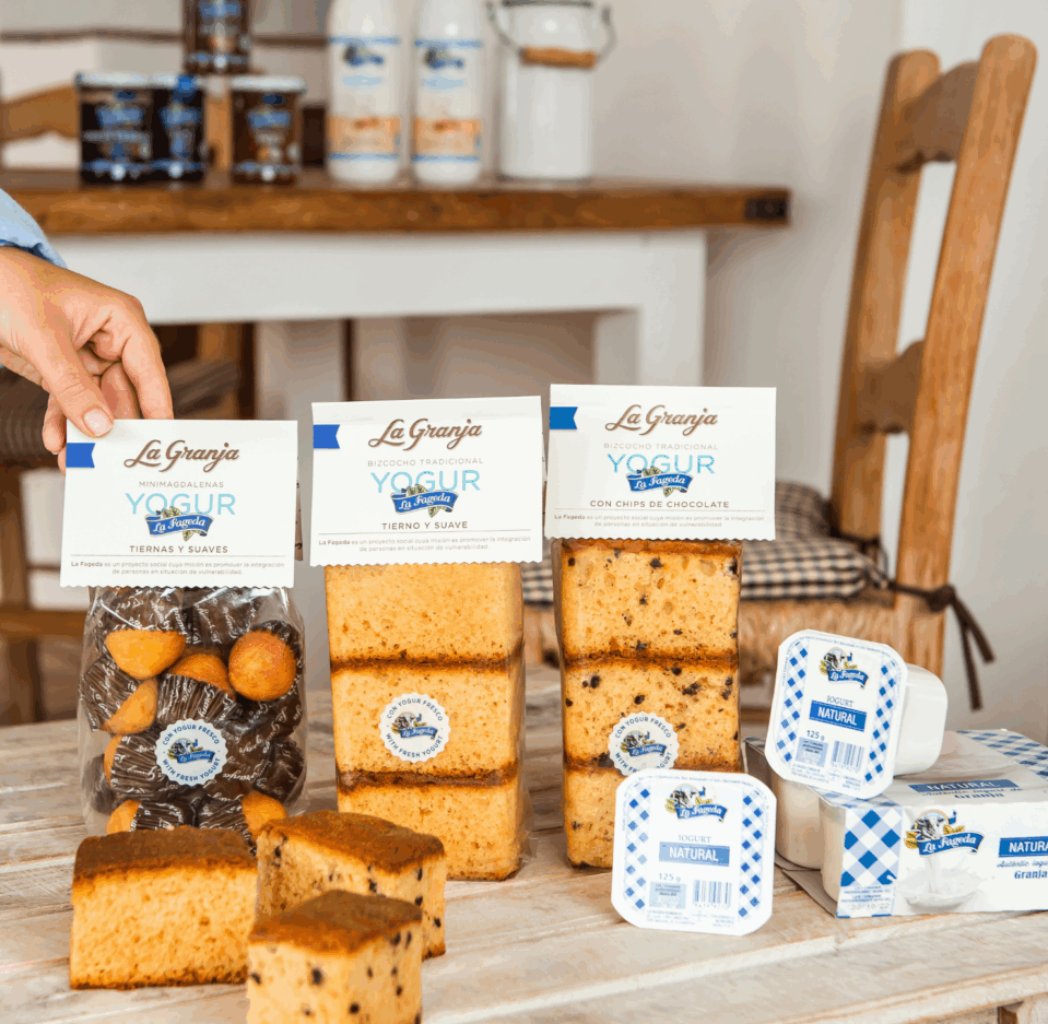 Torta tradizionale allo yogurt La Fageda