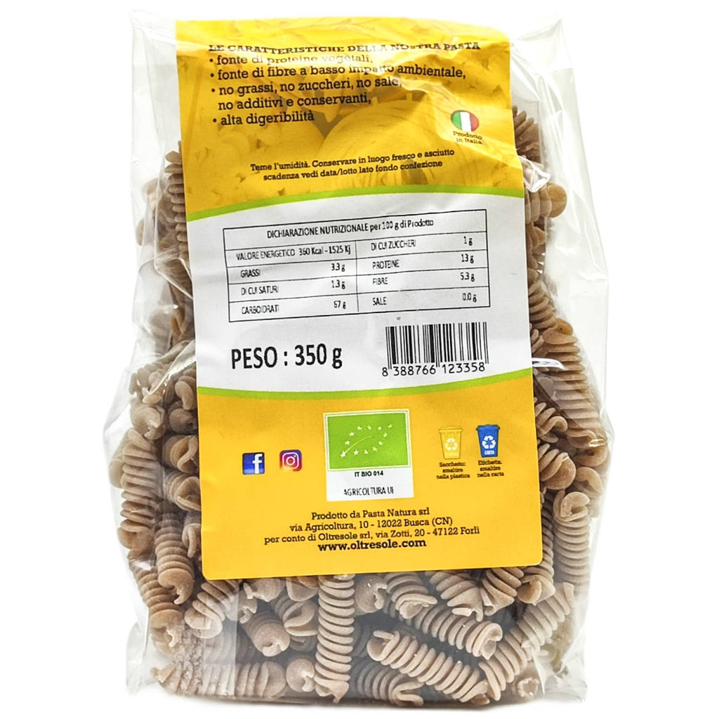 PASTA DI GRANO SARACENO BIO FUSILLI 350 g