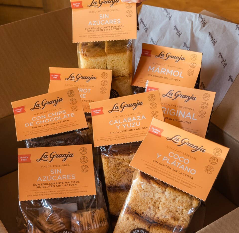 Pan di Spagna originale senza glutine e senza lattosio
