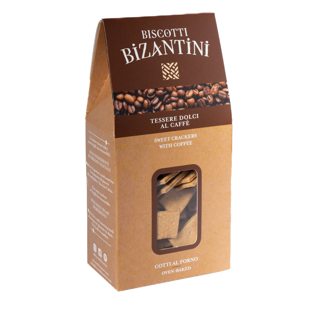 Biscotti dolci al caffè vegani e biologici: 180g