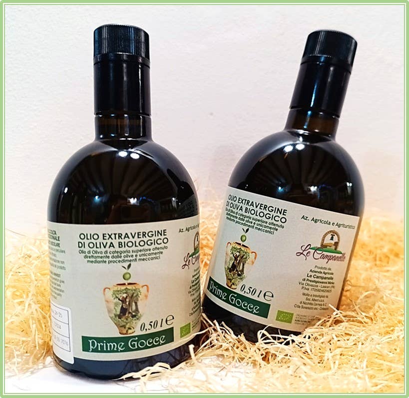 Olio Extravergine di Oliva 500ML  BIOLOGICO  (2025-2026)