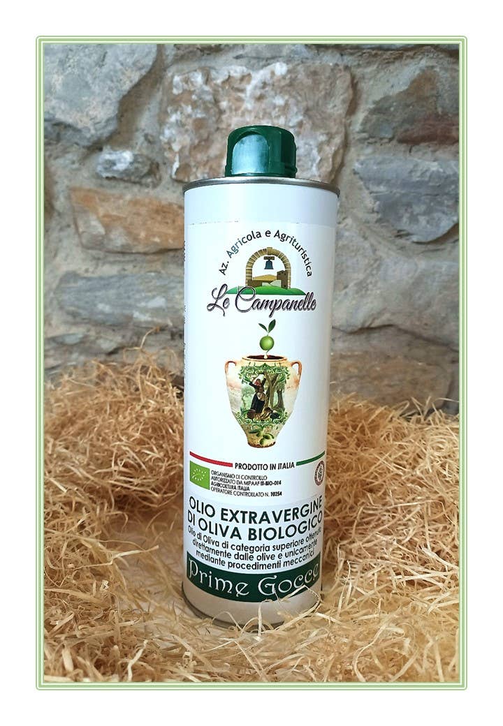 Olio Extravergine di Oliva PRODOTTO BIOLOGICO 2025-2026: L