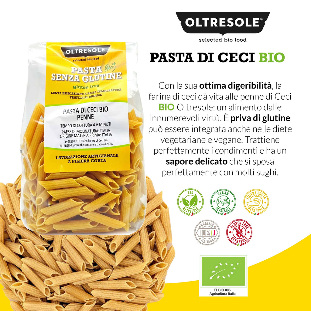 PASTA DI CECI BIO PENNE 350 g