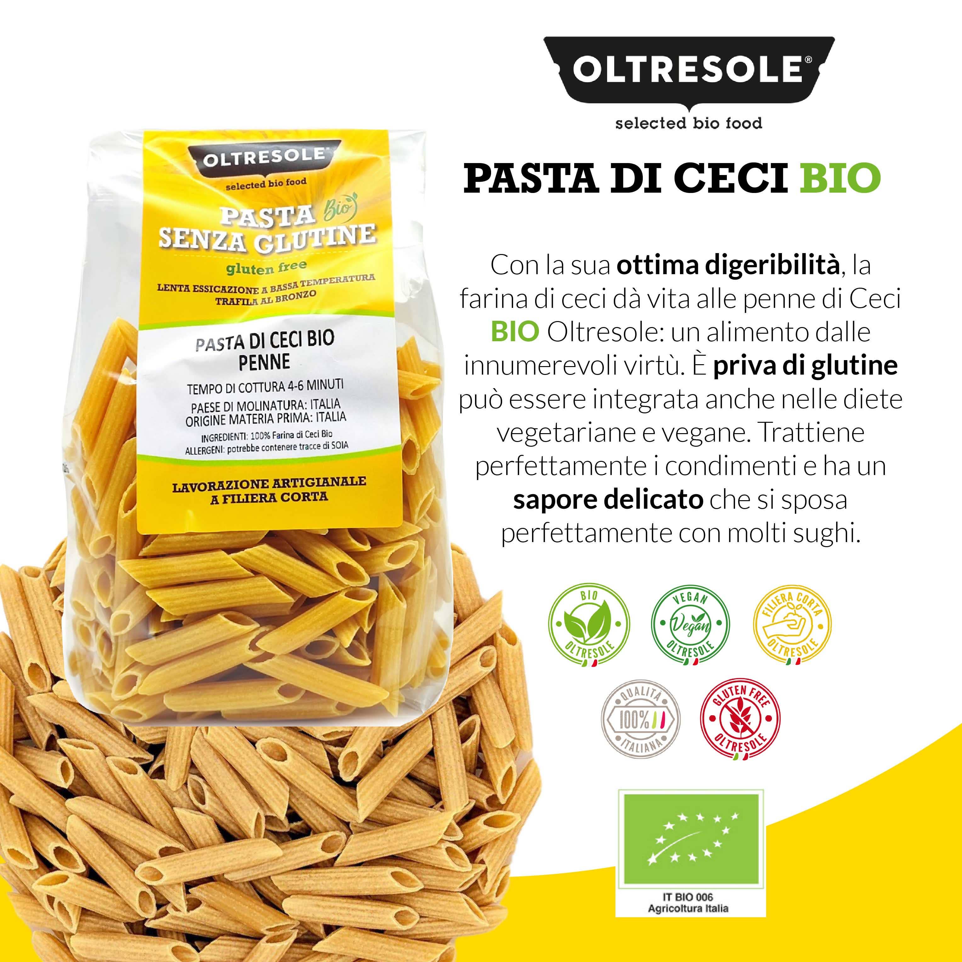 PASTA DI CECI BIO PENNE 350 g