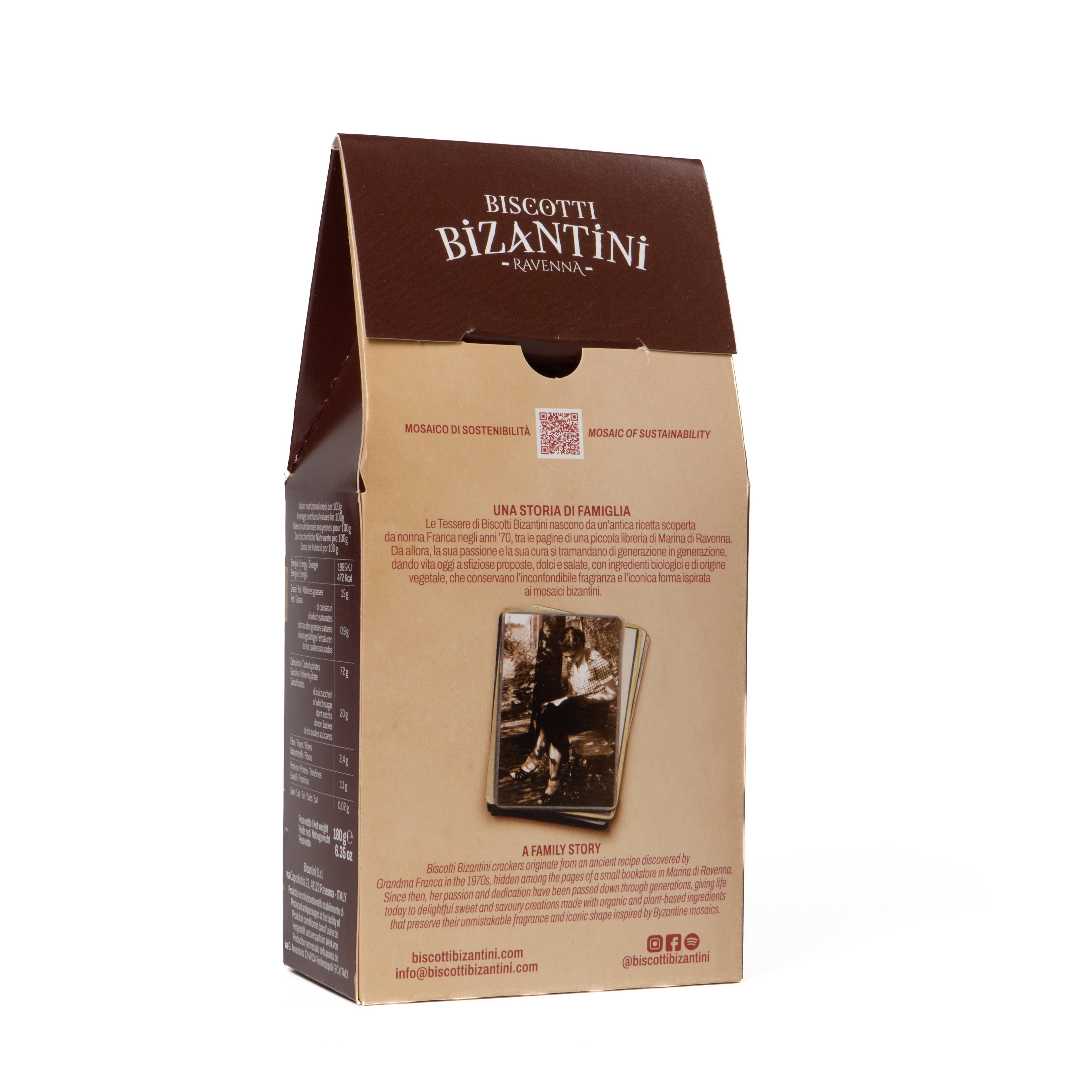 Biscotti dolci al caffè vegani e biologici: 180g