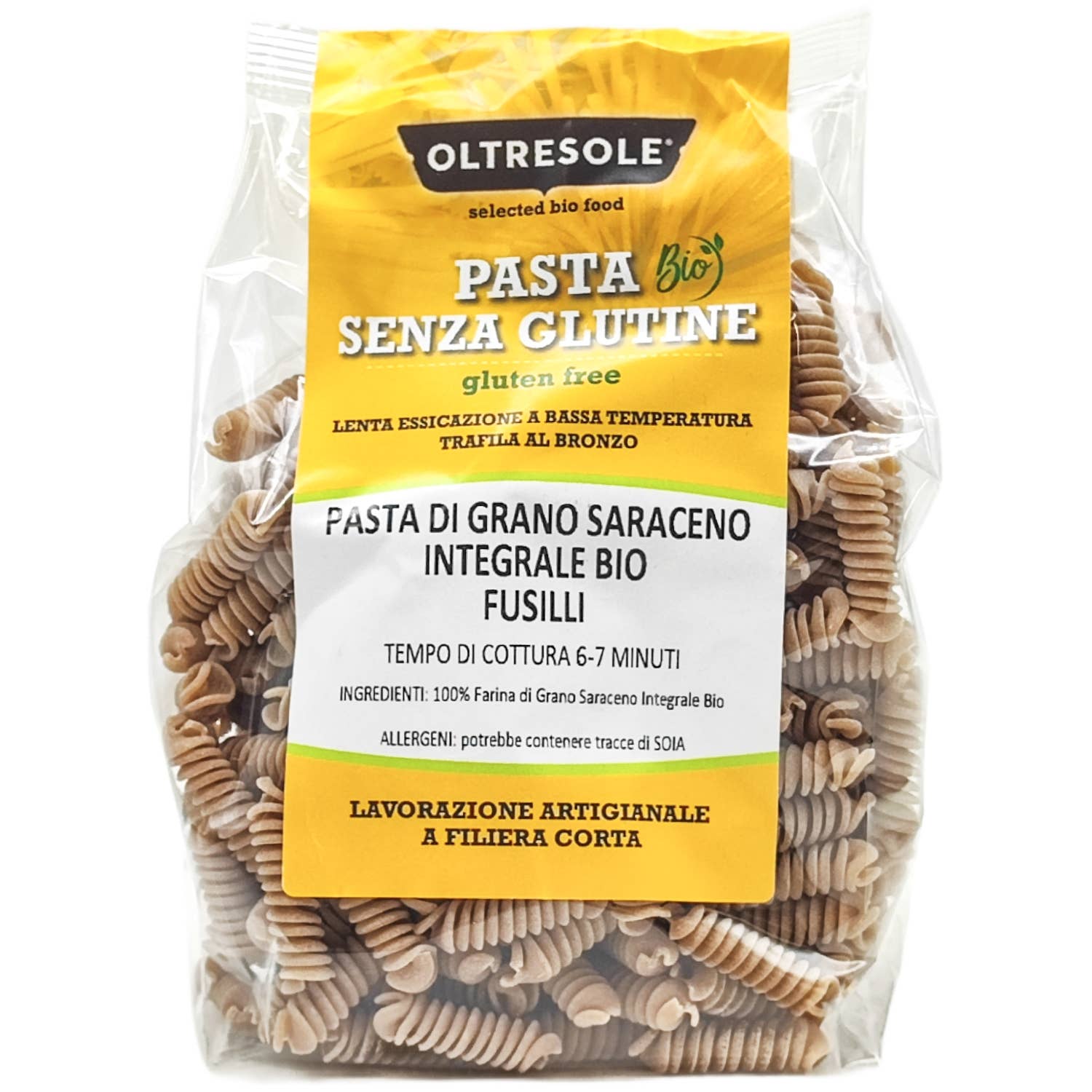 PASTA DI GRANO SARACENO BIO FUSILLI 350 g