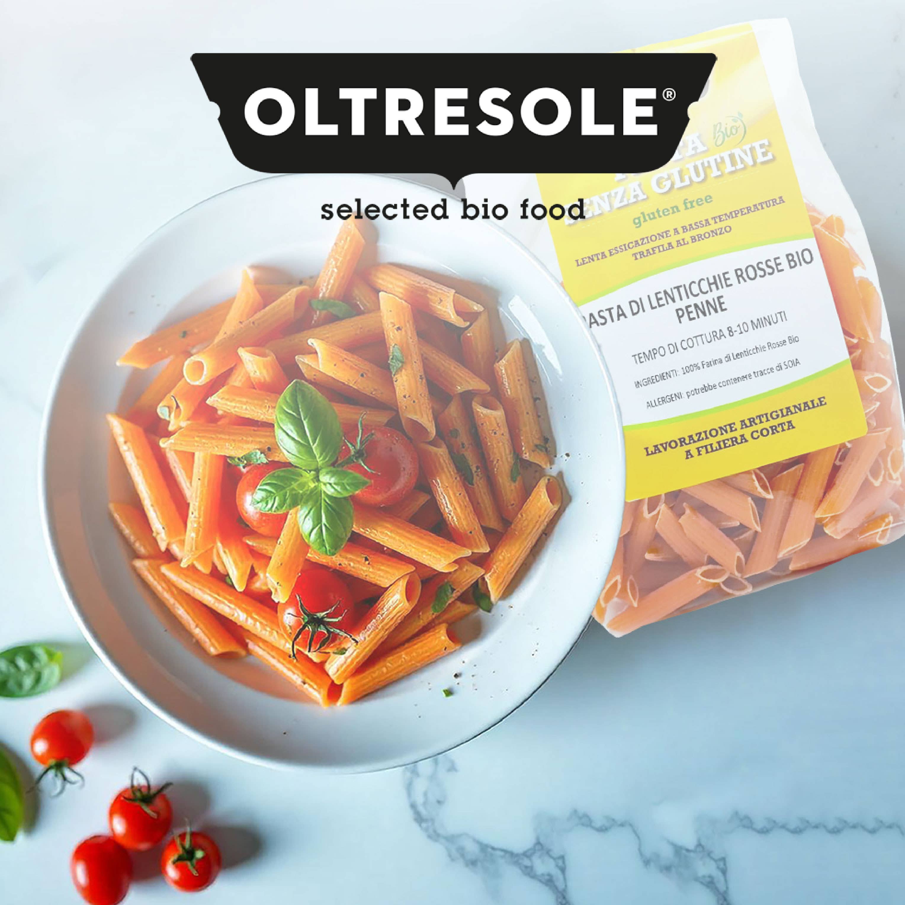 PASTA DI LENTICCHIE ROSSE BIO PENNE 350 g