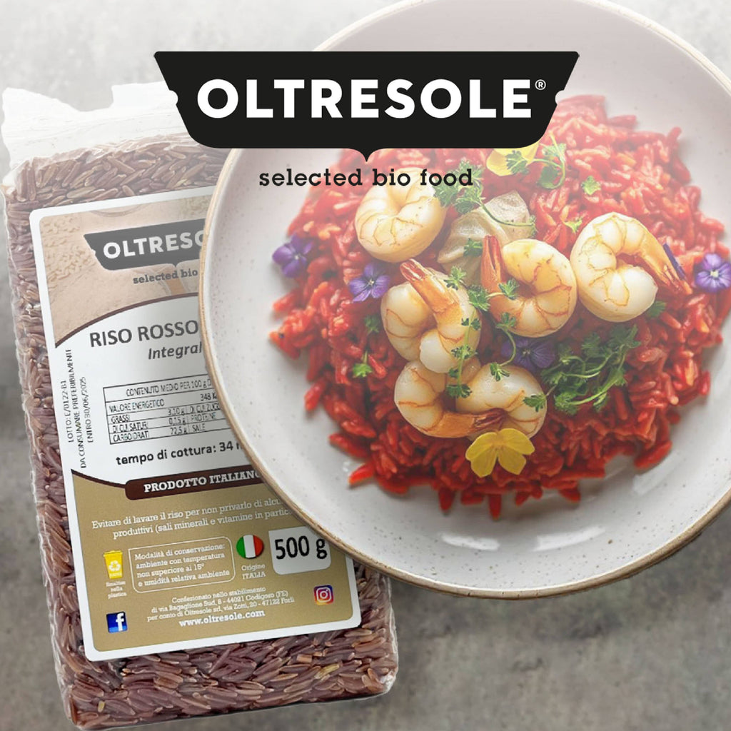 RISO ERMES INTEGRALE (ROSSO) 500 g