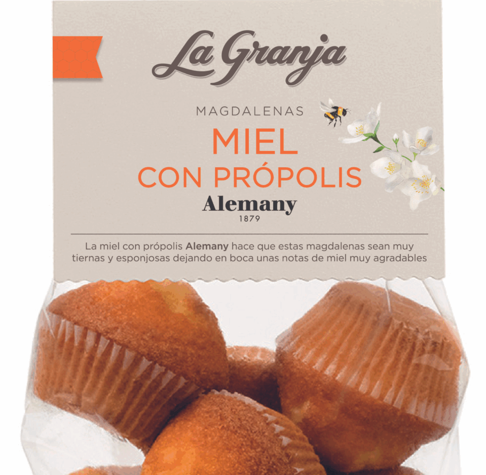 Madeleine al miele con propoli di Mels Alemany 1879