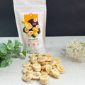 Banane liofilizzate: 25 g in confezioni da 50 g: 250 ml/25 g