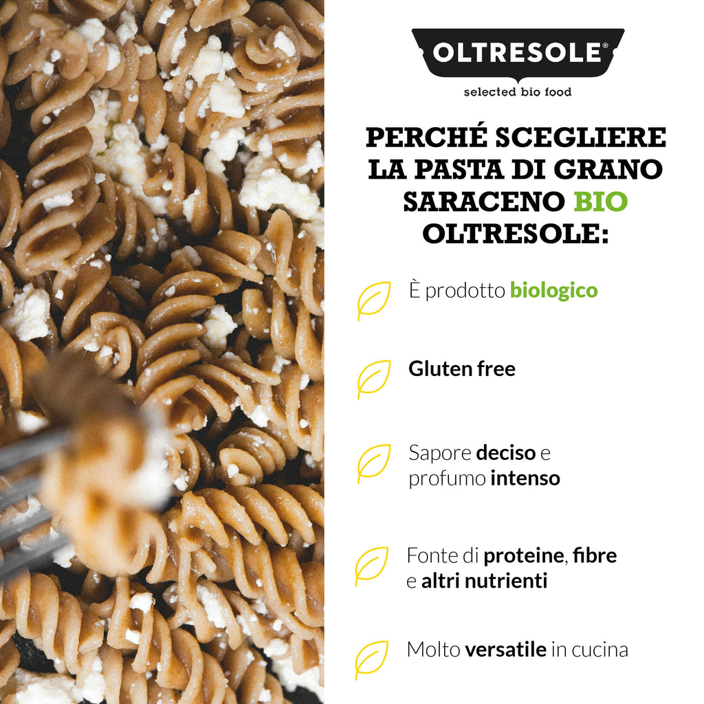 PASTA DI GRANO SARACENO BIO FUSILLI 350 g