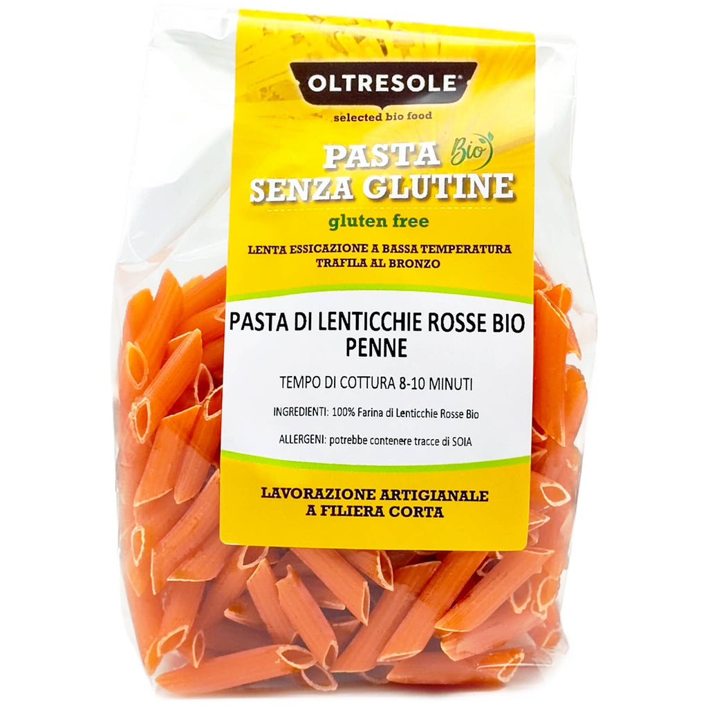PASTA DI LENTICCHIE ROSSE BIO PENNE 350 g