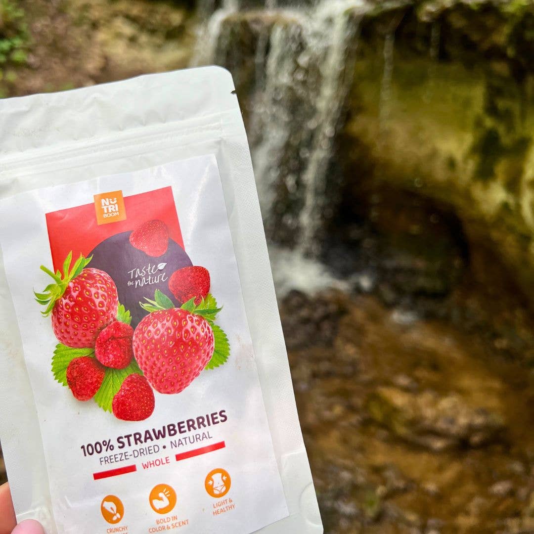 Fragole liofilizzate: confezioni da 17 g e 35 g: 250 ml/17 g