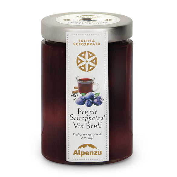 Prugne Sciroppate al Vin Brulé Alpenzu
