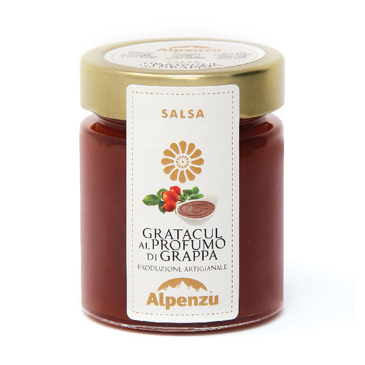 Salsa Gratacul al Profumo di Grappa Alpenzu 170gr