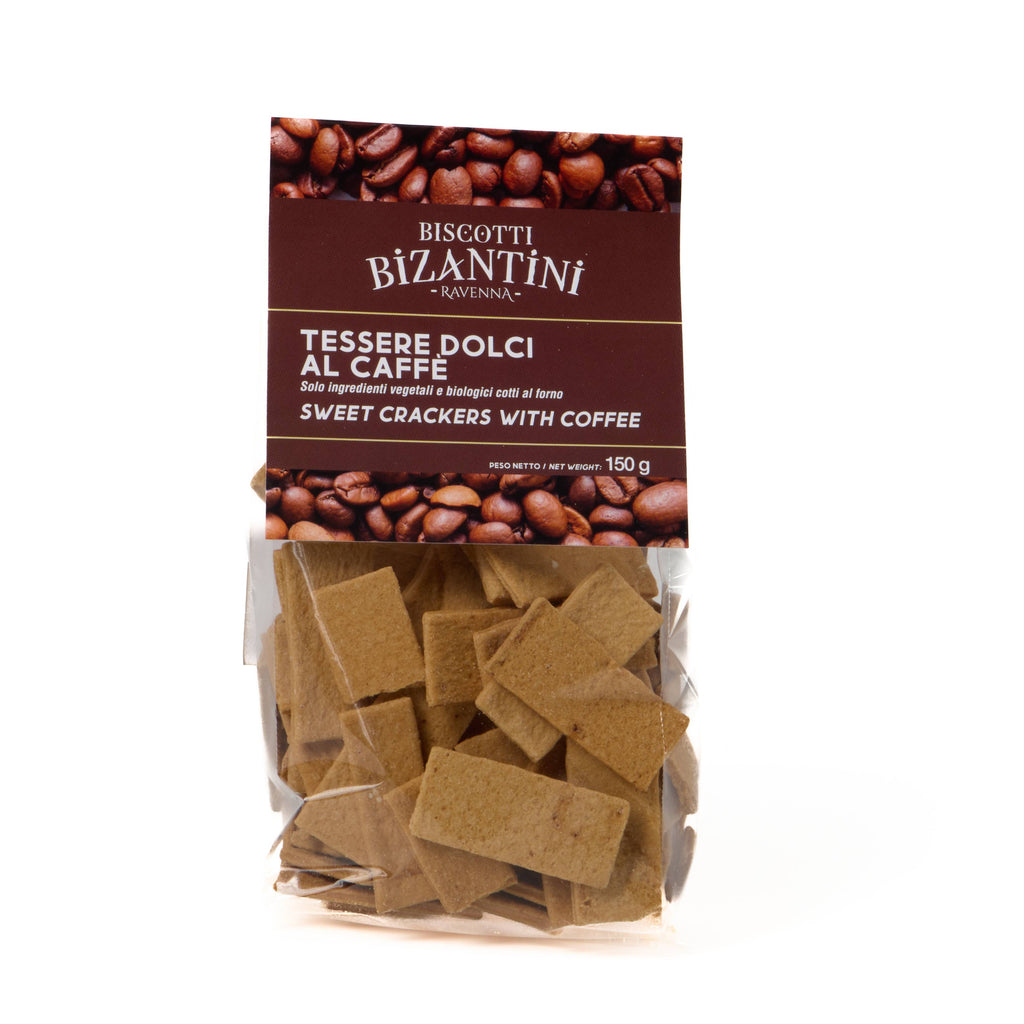 Biscotti dolci al caffè vegani e biologici: 180g