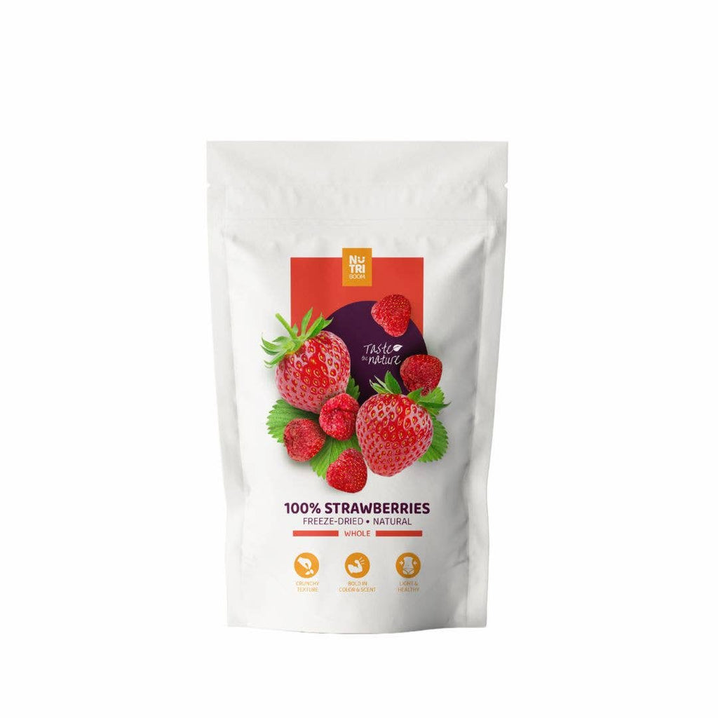 Fragole liofilizzate: confezioni da 17 g e 35 g: 250 ml/17 g