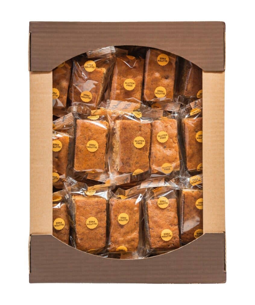 Torta di carote senza glutine e senza lattosio (30 pezzi)