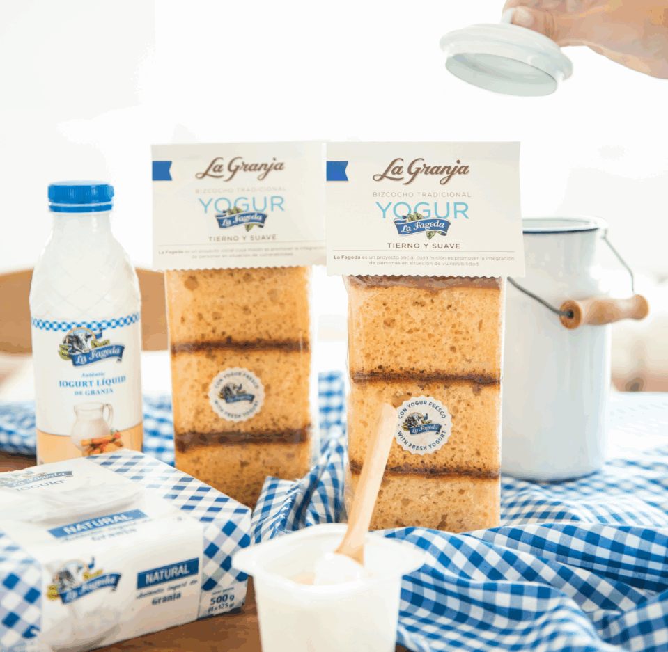 Torta tradizionale allo yogurt La Fageda