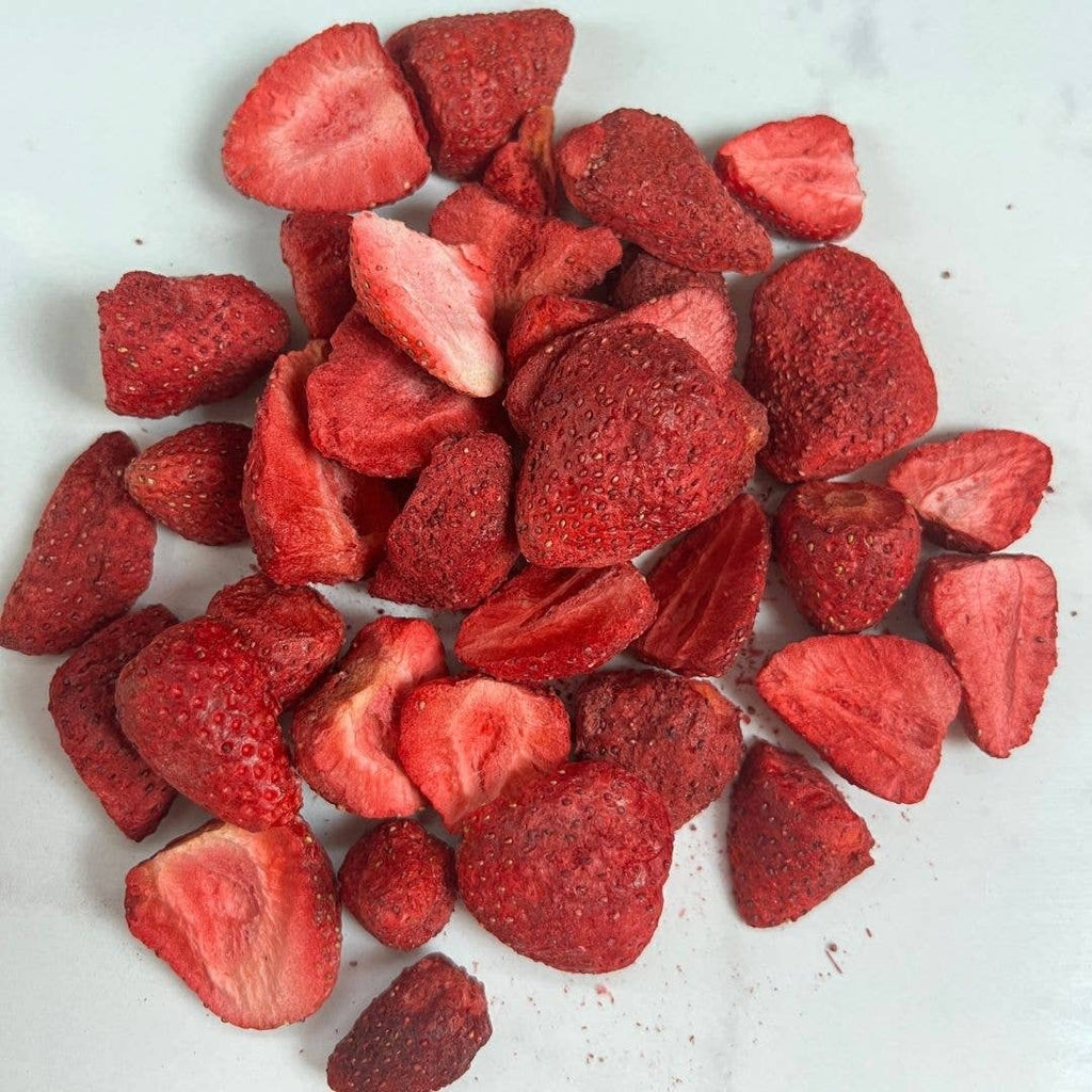 Fragole liofilizzate: confezioni da 17 g e 35 g: 250 ml/17 g