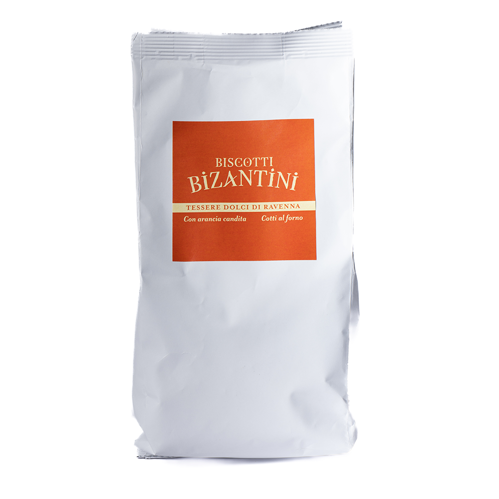 Biscotti dolci all'arancia candita vegani e biologici: 180g