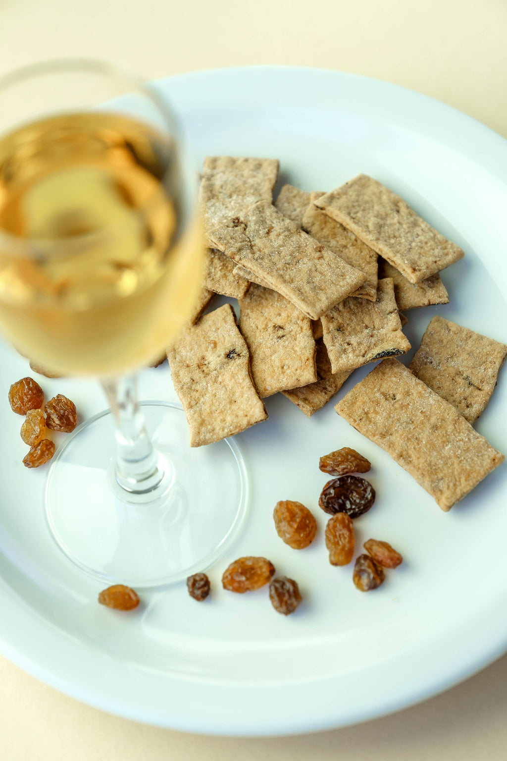 Biscotti dolci all'uvetta vegani e biologici: 180g