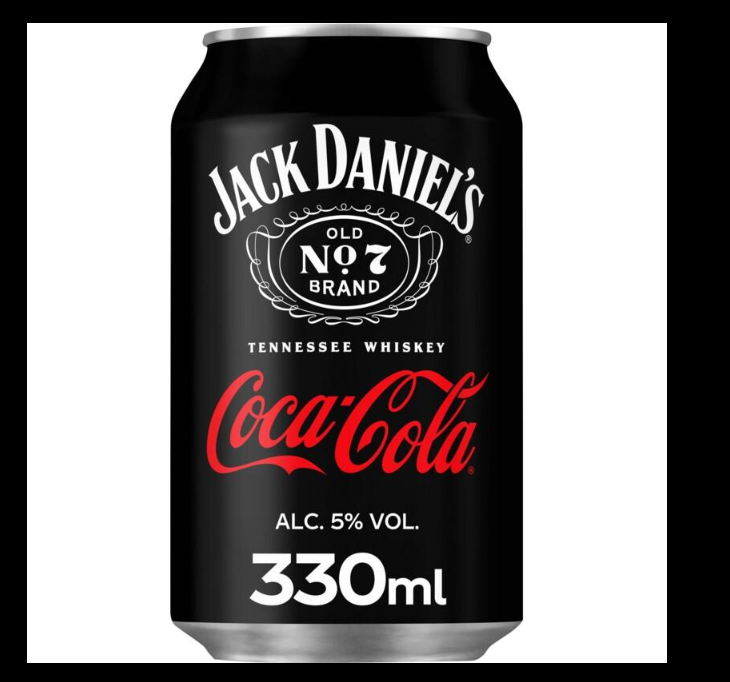 Jack Daniel's & Coca Cola lattina 33cl
