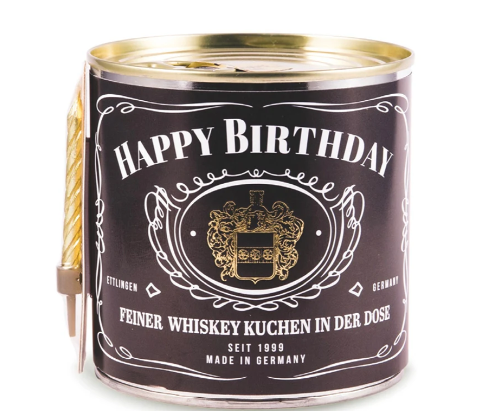 Happy Birthday Whiskey Cake in der Dose 150gr